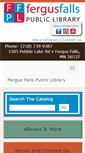 Mobile Screenshot of ffpubliclibrary.org